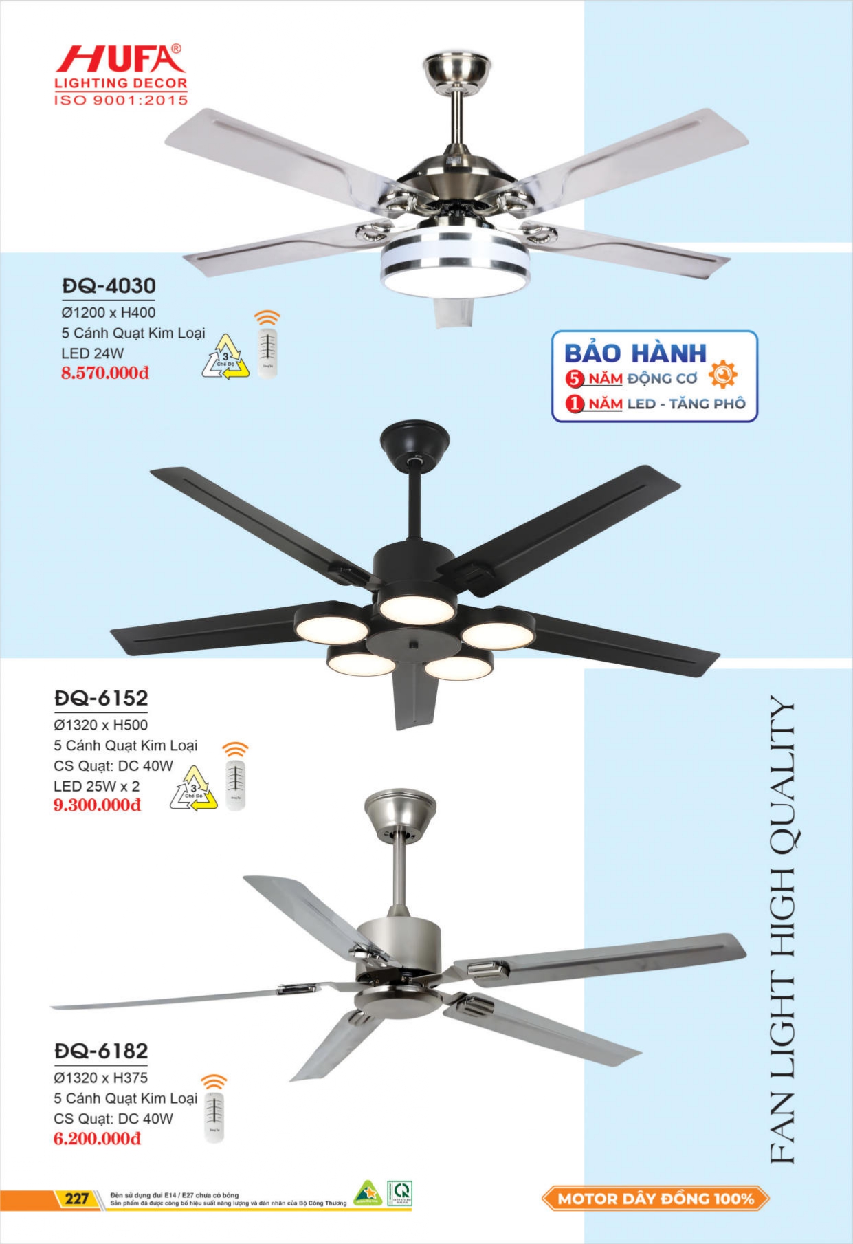 Bảng giá đèn LED HUFA 2026